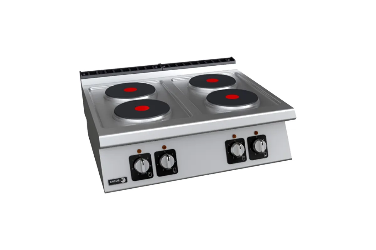 Kuchnia elektryczna 4 płyty grzewcze 800x730x290 mm 10,4kW 400V Fagor C-E740