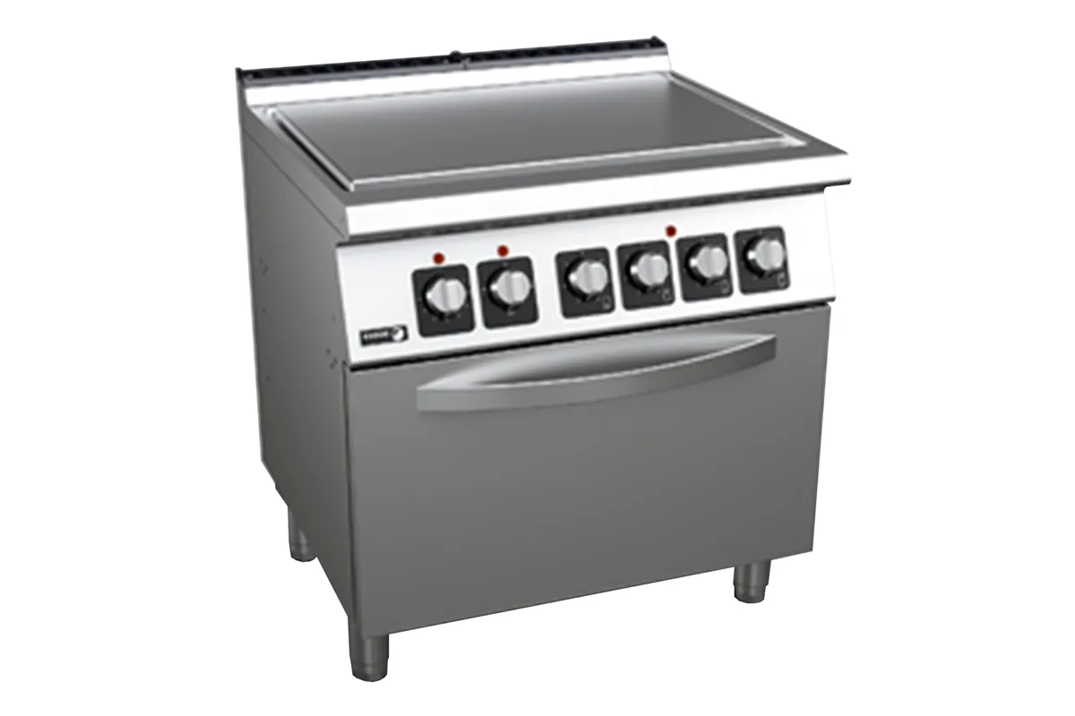 Kuchnia SOLID TOP elektryczna z piekarnikiem elektrycznym 800x730x850 mm 16,4kW 400V Fagor C-E711