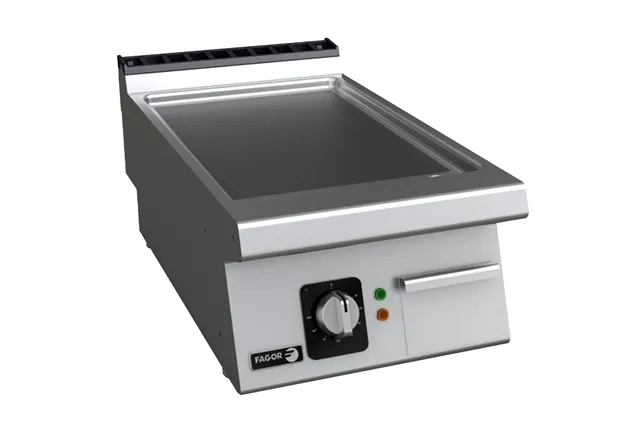 Płyta grillowa CHROMOWA elektryczna 400x730x290mm 5kW 400V Fagor FT-E705 C L