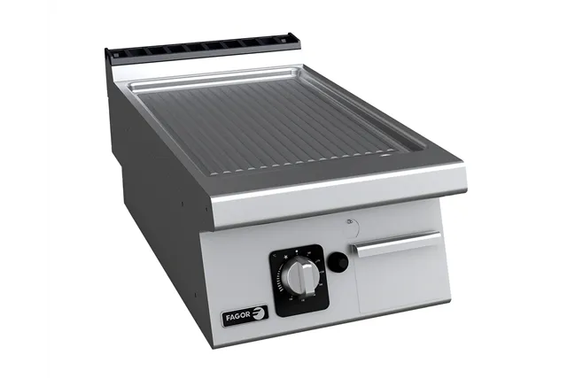 Płyta grillowa CHROMOWA elektryczna 400x730x290mm 5kW 400V Fagor FT-E705 C R 