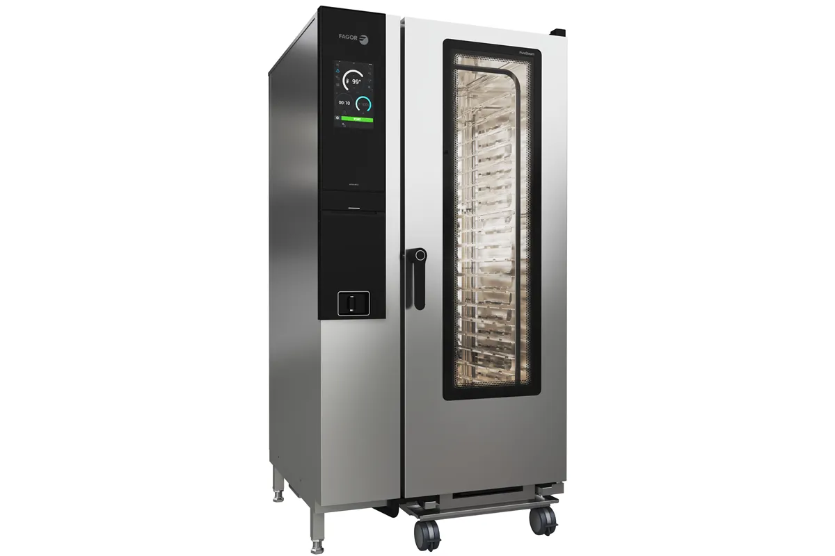 Piec konwekcyjno-parowy elektryczny 20xGN1/1 ADVANCE iKORE 201 935x1032x1840mm 37,2kW 400V  Fagor AW-201-E R SW S T K 