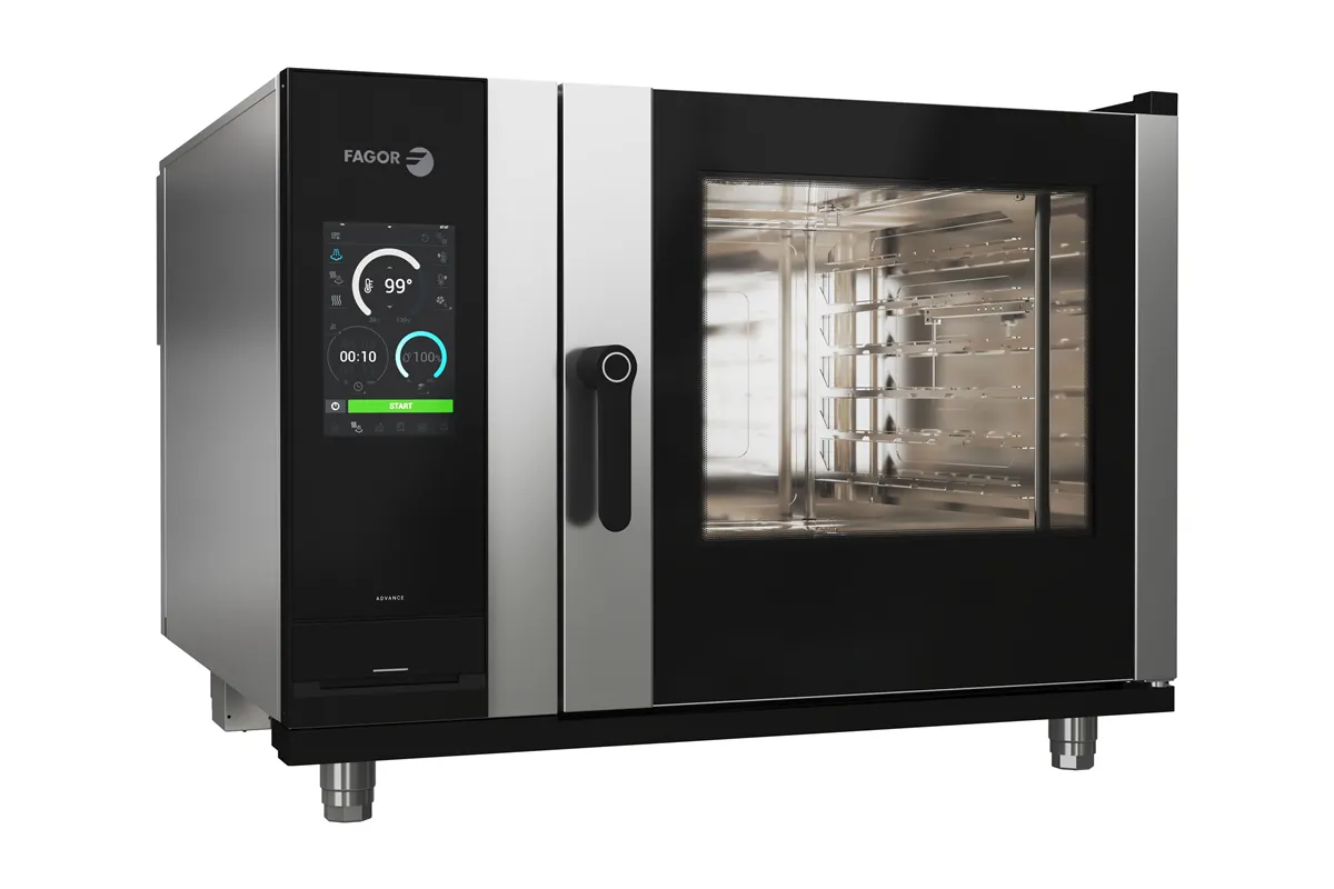 Piec konwekcyjno-parowy elektryczny 6xGN2/1-12xGN1/1 ADVANCE  iKORE 062 1134x1134x846mm 22,2kW 400V  Fagor APW-062-E R SW S