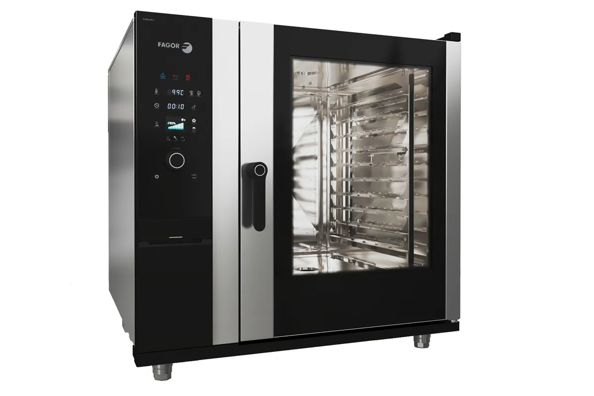 Piec konwekcyjno-parowy elektryczny 10xGN2/1 CONCEPT iKORE 102 1134x1134x1117mm 33,6kW 400V  Fagor C-102-E R  