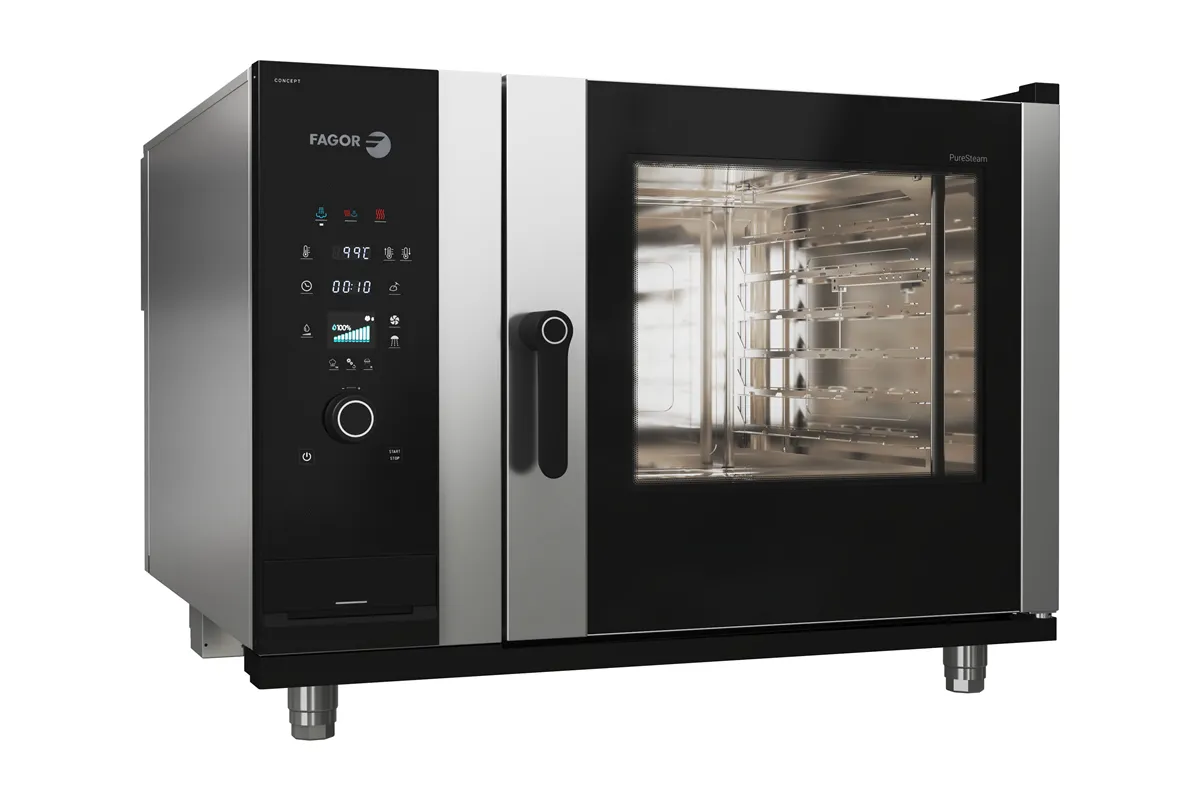 Piec konwekcyjno-parowy elektryczny 6xGN2/1-12xGN1/1 CONCEPT  iKORE 062 1134x1134x846mm 22,2kW 400V  Fagor CP-062-E R  