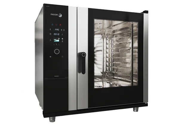 Piec konwekcyjno-parowy gazowy 10xGN2/1 CONCEPT iKORE 102 1134x1134x1117mm 35kW Fagor CW-102-G R SW S