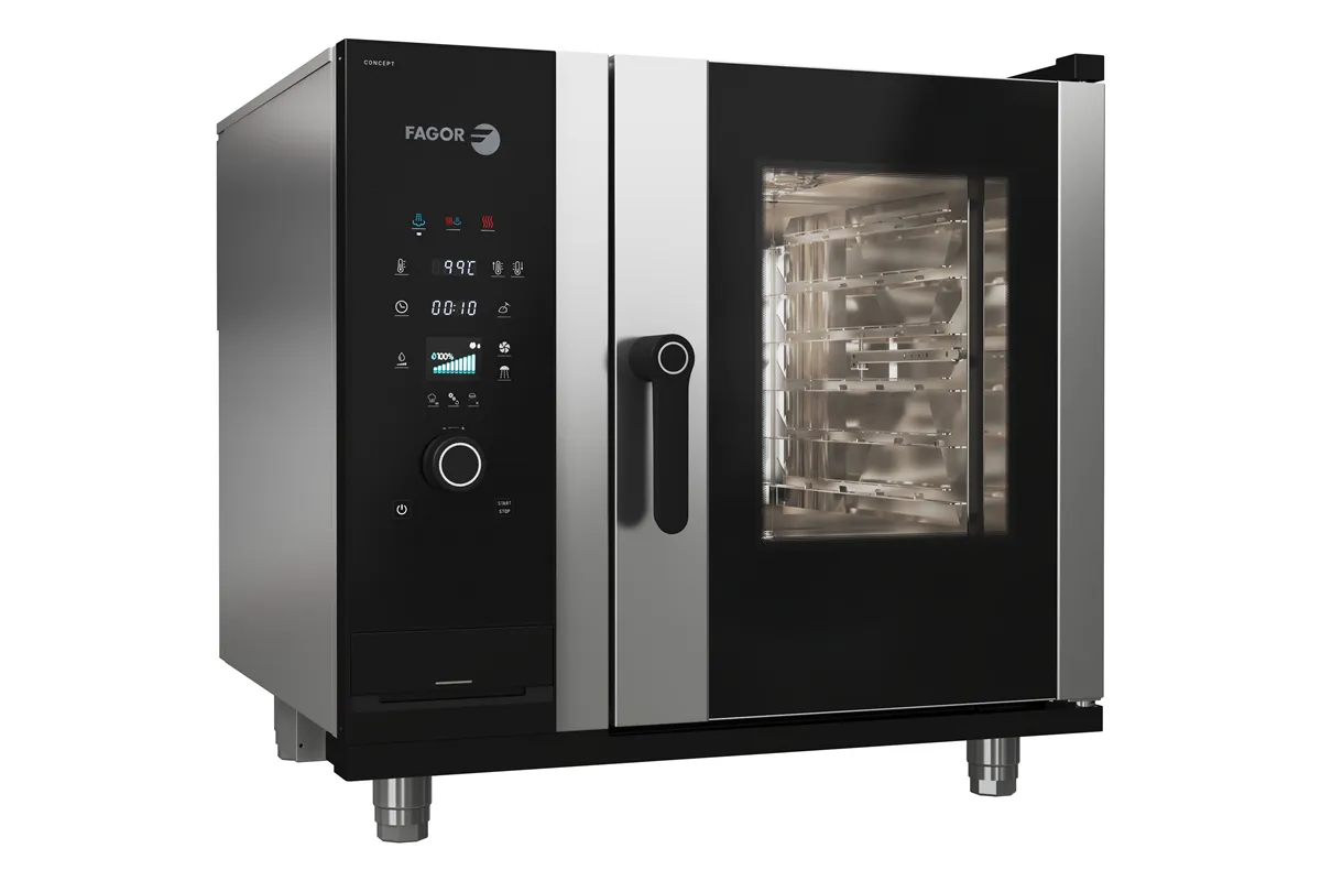 Piec konwekcyjno-parowy elektryczny 6xGN1/1 CONCEPT iKORE 061 895x883x846mm 11,1kW 400V  Fagor C-061-E R  