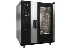 Piec konwekcyjno-parowy gazowy 10xGN1/1 CONCEPT iKORE 101 895x883x1117mm 18kW Fagor CW-101-G R SW  