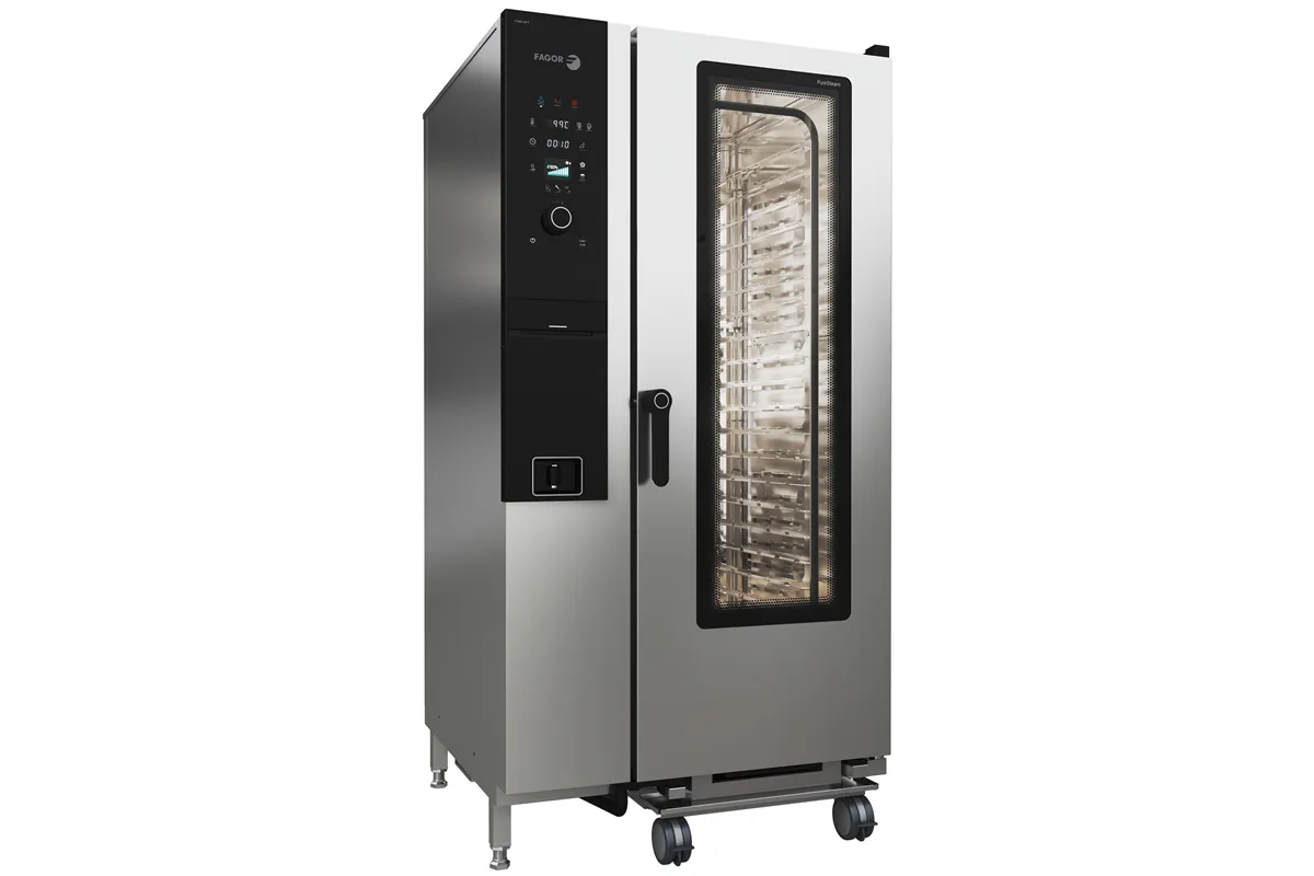 Piec konwekcyjno-parowy gazowy 20xGN1/1 CONCEPT Pure Steam iKORE 201 935x1032x1840mm 36kW Fagor CP-201-G R S T 