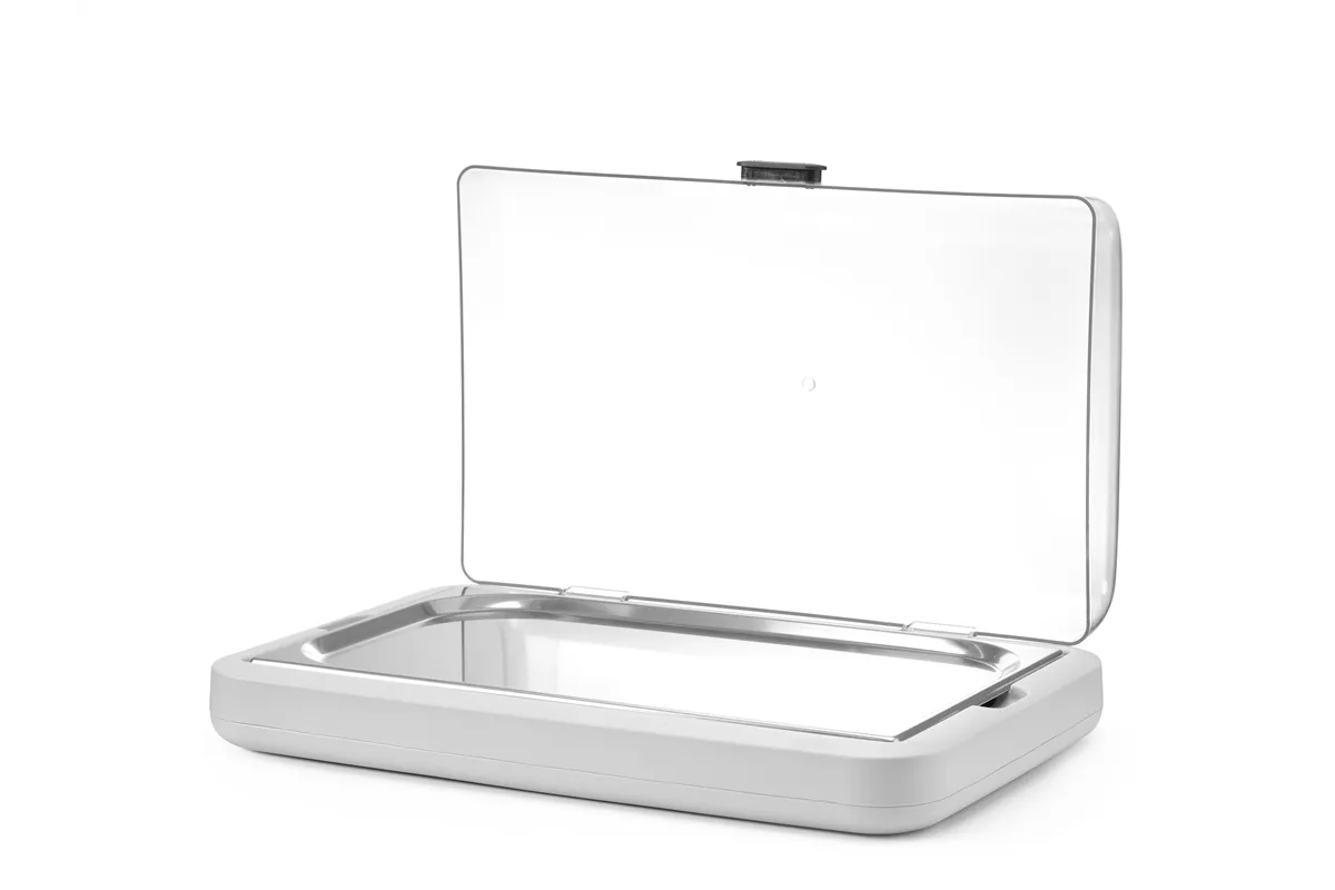 Witrynka chłodząca UNIQ, designed by Robert Bronwasser, GN 1/1, biały, 593x389x(H)147mm, Prostokątny Hendi 871911