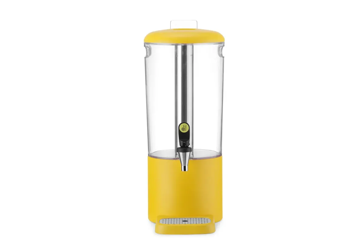 Dyspenser do soków 8l żółty 318x216x532mm UNIQ designed by Robert Bronwasser Hendi 425039