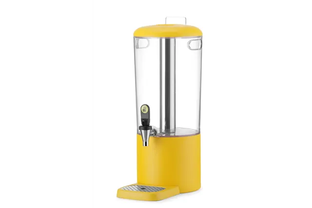 Dyspenser do soków 8l żółty 318x216x532mm UNIQ designed by Robert Bronwasser Hendi 425039