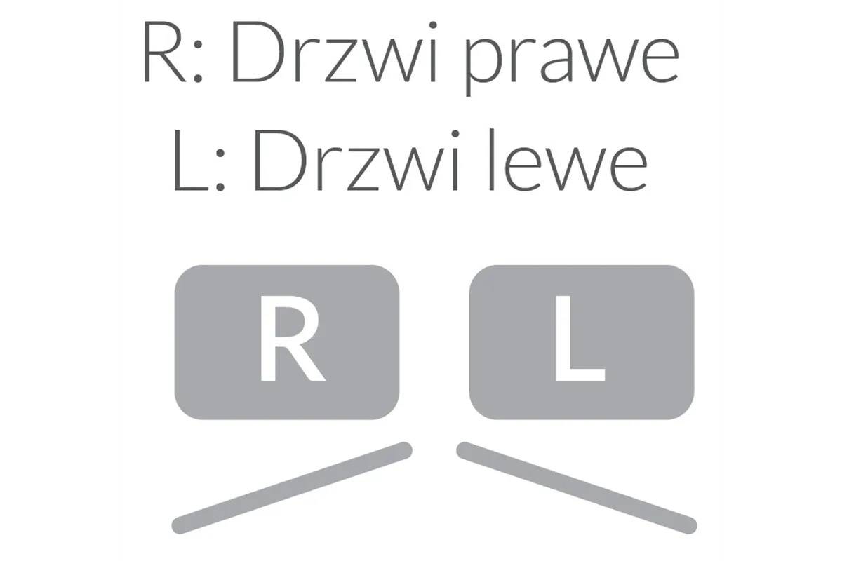 Szafa dwutemperaturowa 700L GN2/1 2x1/2 drzwi prawe 693x826x2008mm, 253+253W 230V Asber ECP-702/2 HC R 