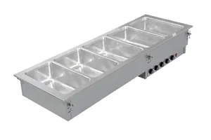 Wanna bemarowa wodna wielokomorowa 1765x610x304 5 GN 1/1 4,0kW 230V Asber DBM-511 I