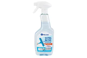 MERIDA EXTRA BŁYSK, profesjonalny płyn do czyszczenia powierzchni wodoodpornych 500 ml, butelka ze spryskiwaczem Merida NMU003