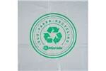Worki na zużyte ręczniki papierowe, MERIDA ECO PAPER, 60 x 90 cm, pojemność 70 l, paczka 50 szt., BEZBARWNE, LDPE Merida WKT206