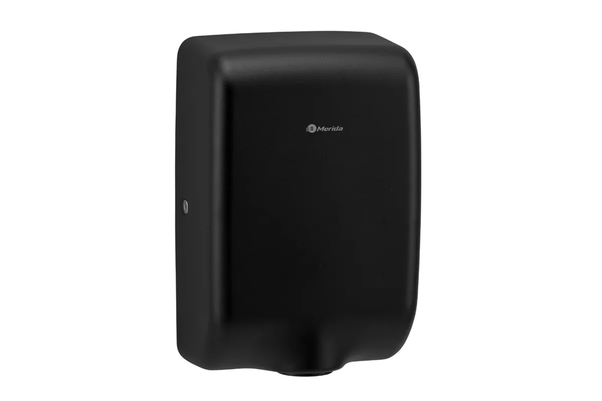Suszarka do rąk MERIDA TURBO JET SLIM MINI BLACK LINE, czarna
 Merida EIC110