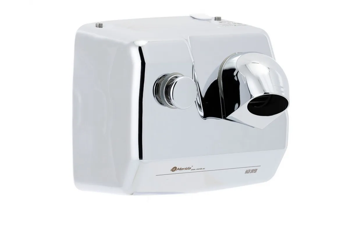 Suszarka do włosów MERIDA BASENOWA, stal polerowana
 Merida EIP585