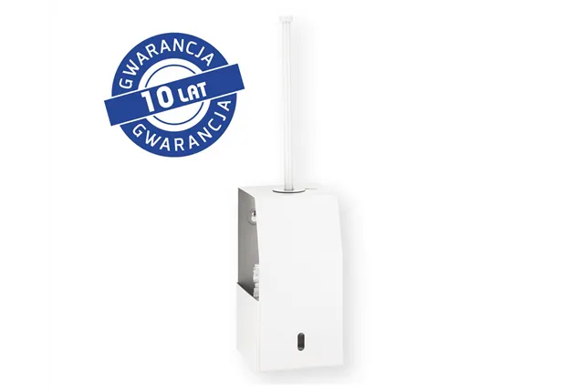 Szczotka do WC z uchwytem, mocowana do ściany MERIDA STELLA WHITE LINE, biała
 Merida GSB350