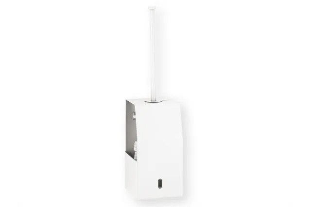 Szczotka do WC z uchwytem, mocowana do ściany MERIDA STELLA WHITE LINE, biała
 Merida GSB350