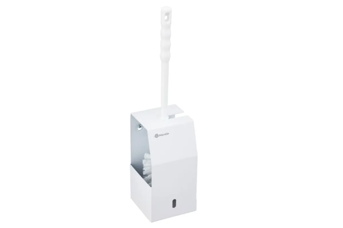 Szczotka do WC z uchwytem, mocowana do ściany MERIDA STELLA WHITE LINE, biała
 Merida GSB350