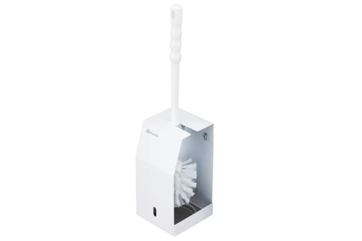 Szczotka do WC z uchwytem, mocowana do ściany MERIDA STELLA WHITE LINE, biała
 Merida GSB350