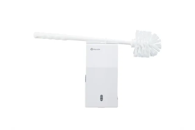 Szczotka do WC z uchwytem, mocowana do ściany MERIDA STELLA WHITE LINE, biała
 Merida GSB350