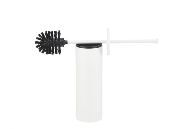 Szczotka do WC z uchwytem mocowanym do ściany, tuba z przykrywką, MERIDA STELLA WHITE LINE, biała
 Merida GSB352