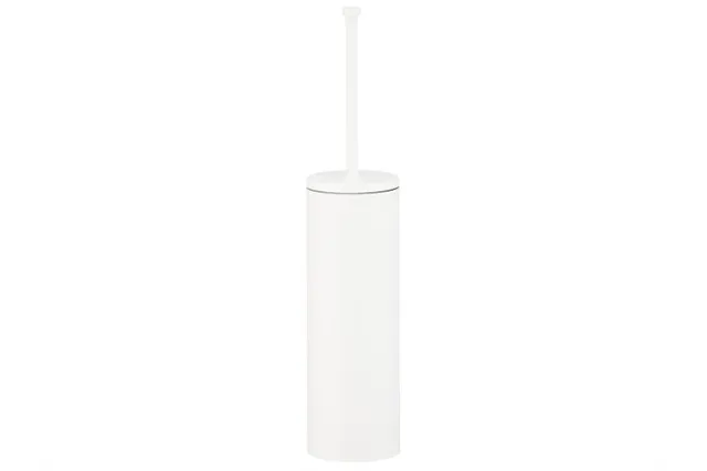 Szczotka do WC z uchwytem mocowanym do ściany, tuba z przykrywką, MERIDA STELLA WHITE LINE, biała
 Merida GSB352