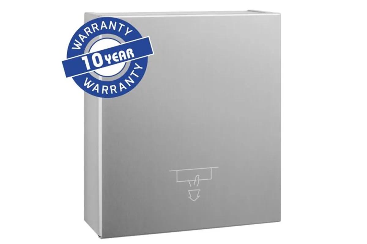 Podszafkowy pojemnik na ręczniki składane MERIDA STELLA SLIM MAXI, stal matowa
 Merida ASM110