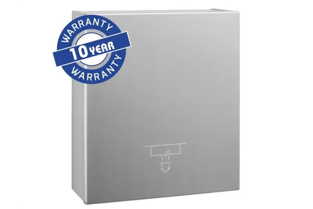 Podszafkowy pojemnik na ręczniki składane MERIDA STELLA SLIM MAXI, stal matowa
 Merida ASM110