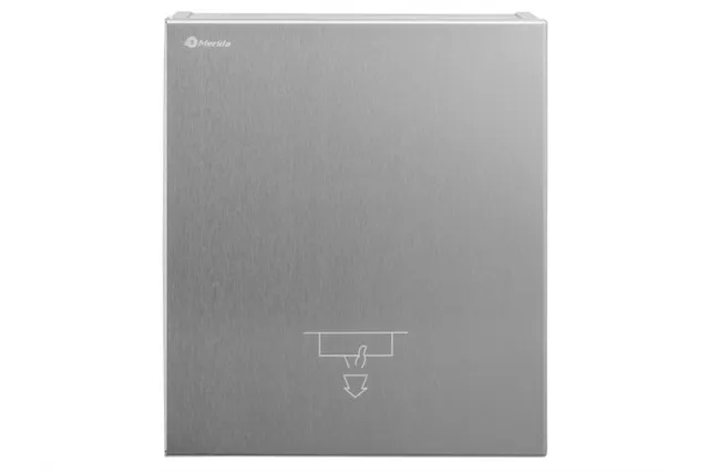 Podszafkowy pojemnik na ręczniki składane MERIDA STELLA SLIM MAXI, stal matowa
 Merida ASM110