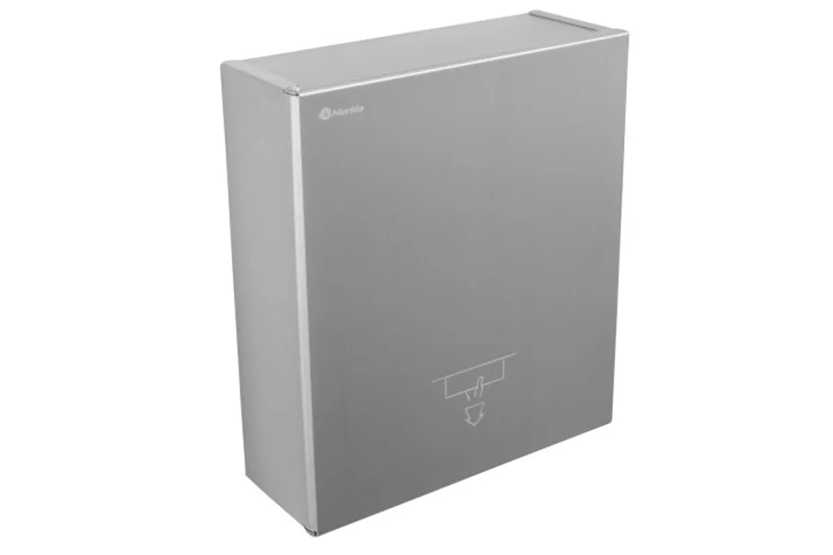 Podszafkowy pojemnik na ręczniki składane MERIDA STELLA SLIM MAXI, stal matowa
 Merida ASM110