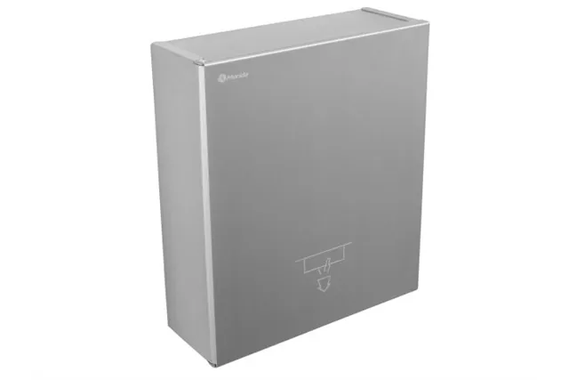 Podszafkowy pojemnik na ręczniki składane MERIDA STELLA SLIM MAXI, stal matowa
 Merida ASM110