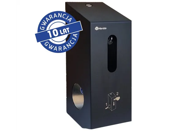 Pojemnik na dwie rolki papieru toaletowego, MERIDA STELLA BLACK LINE
 Merida BSC501