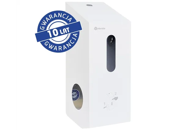 Pojemnik na dwie rolki papieru toaletowego, MERIDA STELLA WHITE LINE
 Merida BSB501