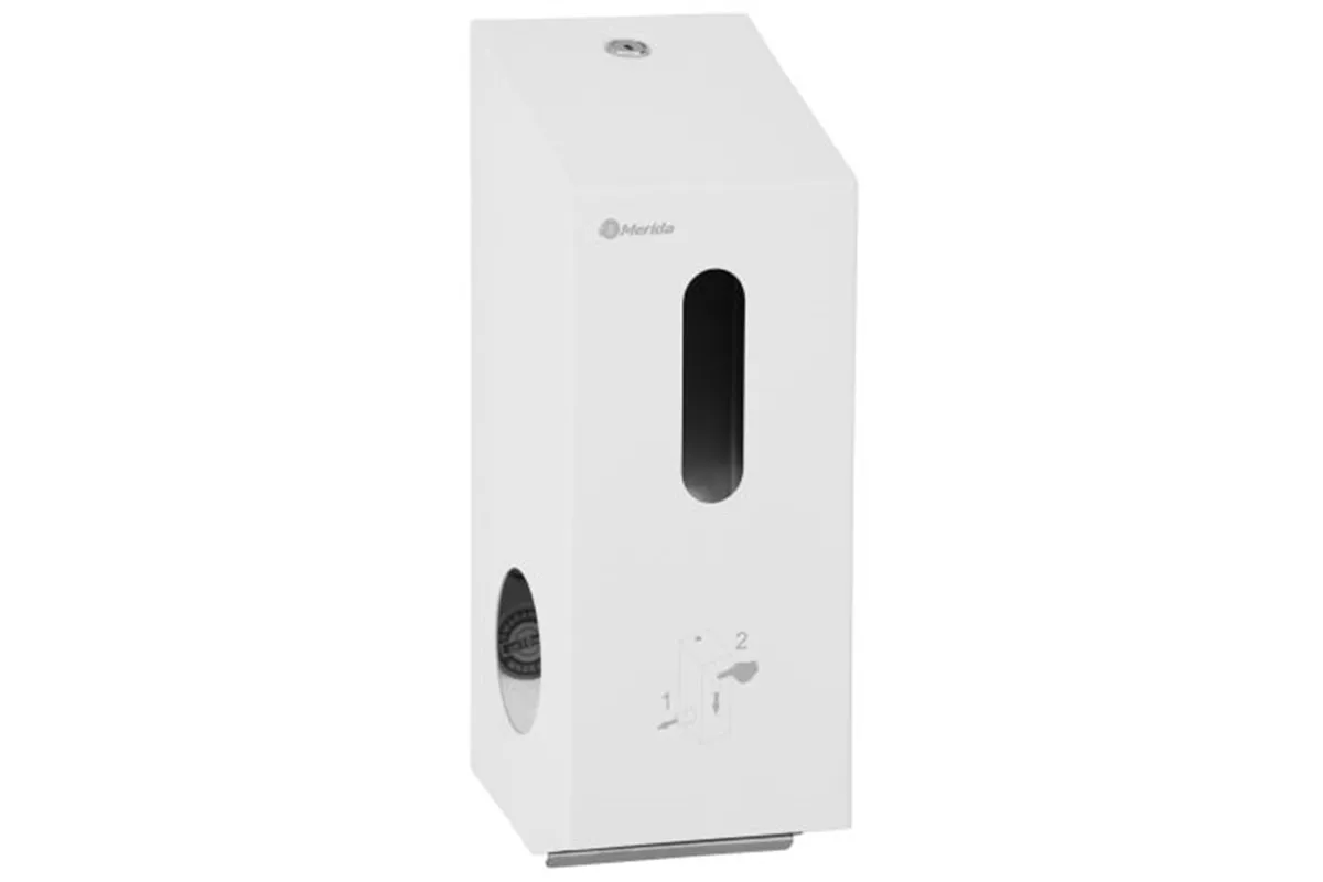 Pojemnik na dwie rolki papieru toaletowego, MERIDA STELLA WHITE LINE
 Merida BSB501