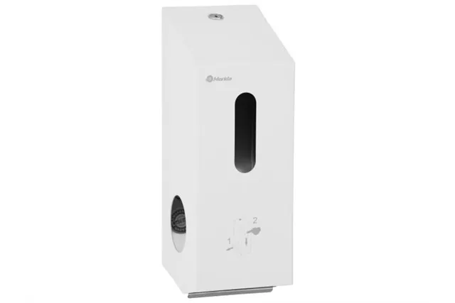 Pojemnik na dwie rolki papieru toaletowego, MERIDA STELLA WHITE LINE
 Merida BSB501