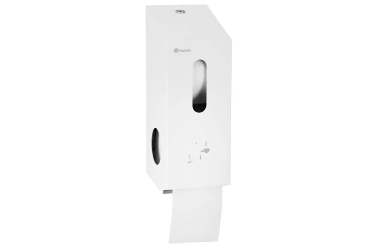 Pojemnik na dwie rolki papieru toaletowego, MERIDA STELLA WHITE LINE
 Merida BSB501