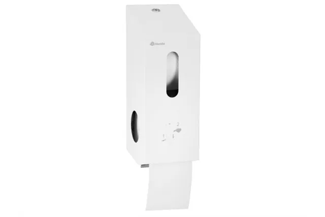 Pojemnik na dwie rolki papieru toaletowego, MERIDA STELLA WHITE LINE
 Merida BSB501