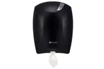 Pojemnik na papier toaletowy lub ręczniki w roli w systemie listkowym CENTER PULL, tworzywo ABS, czarny
 Merida BJC702