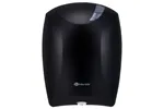 Pojemnik na papier toaletowy lub ręczniki w roli w systemie listkowym CENTER PULL, tworzywo ABS, czarny
 Merida BJC702