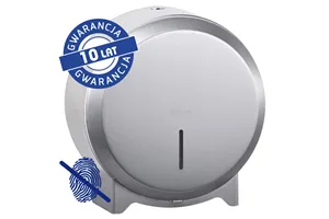 Pojemnik na papier toaletowy MERIDA STELLA Anti-FingerPrint MINI, śr. papieru do 19 cm, stal matowa z powłoką AFP
 BSM271