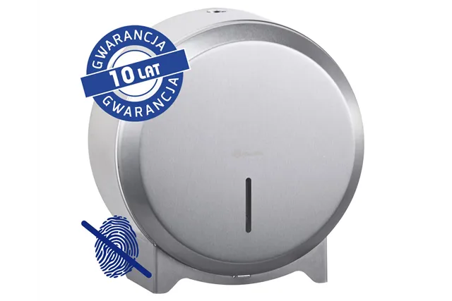 Pojemnik na papier toaletowy MERIDA STELLA Anti-FingerPrint MINI, śr. papieru do 19 cm, stal matowa z powłoką AFP
 BSM271