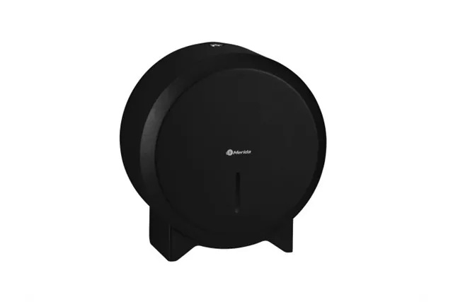 Pojemnik na papier toaletowy MERIDA STELLA BLACK LINE MINI, średnica papieru do 19 cm, czarny
 Merida BSC201