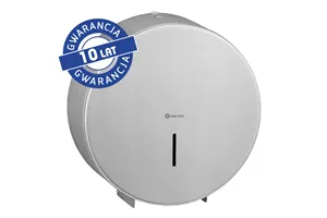 Pojemnik na papier toaletowy MERIDA STELLA MAXI, średnica papieru do 23 cm, stal matowa Merida BSM104