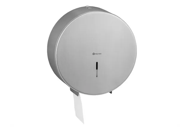 Pojemnik na papier toaletowy MERIDA STELLA MAXI, średnica papieru do 23 cm, stal matowa Merida BSM104