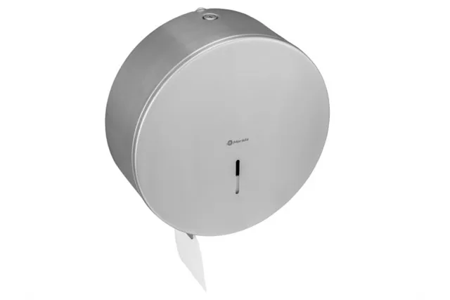 Pojemnik na papier toaletowy MERIDA STELLA MAXI, średnica papieru do 23 cm, stal matowa Merida BSM104