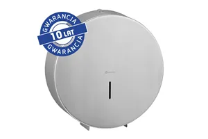 Pojemnik na papier toaletowy MERIDA STELLA MEGA, średnica papieru do 28 cm, stal matowa Merida BSM004