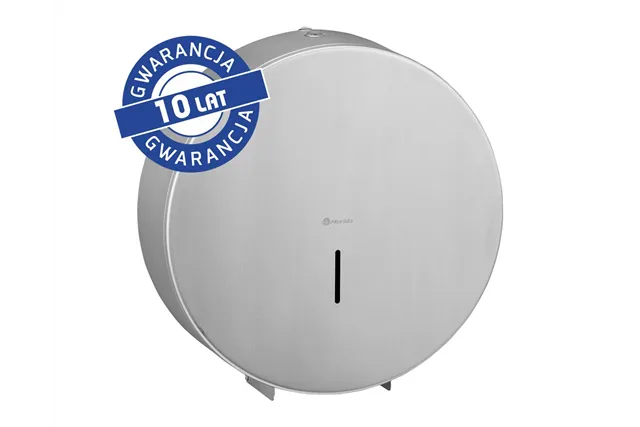 Pojemnik na papier toaletowy MERIDA STELLA MEGA, średnica papieru do 28 cm, stal matowa Merida BSM004