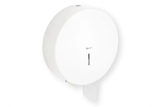 Pojemnik na papier toaletowy MERIDA STELLA WHITE LINE MEGA, średnica papieru do 28 cm, biały
 Merida BSB004